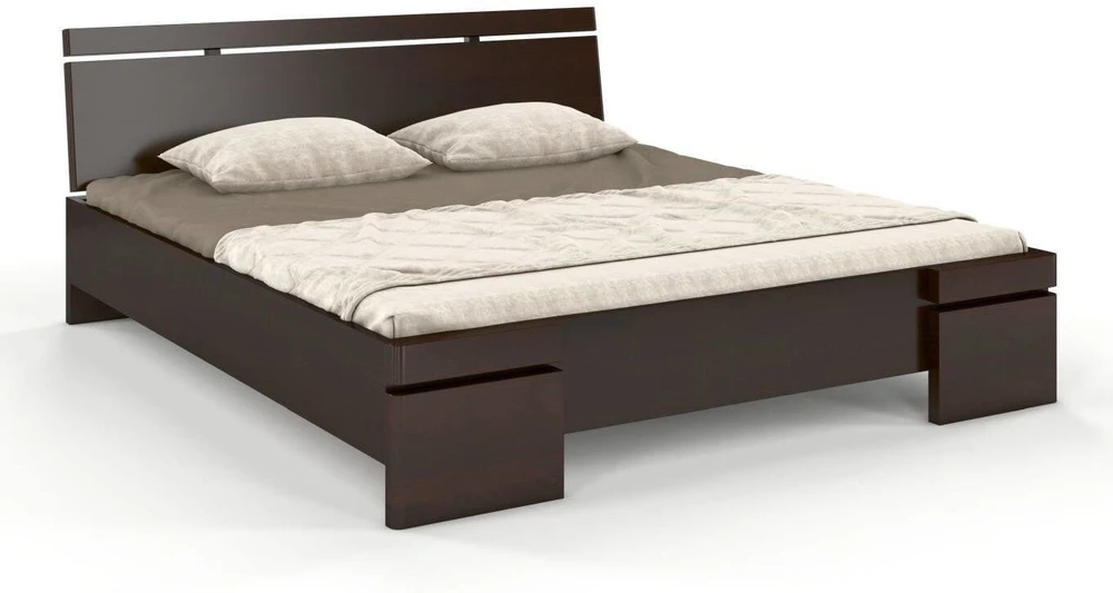 Skandica Medinė lova Sparta Maxi & Long - pušies mediena - 120x220 - natūrali - 5902273652755