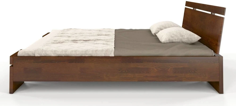 Skandica Medinė lova Sparta Maxi & Long - pušies mediena - 140x220 - natūrali - 5902273652762