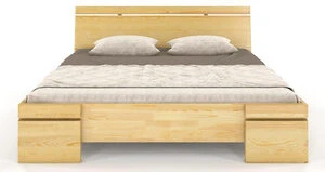 Skandica Medinė lova Sparta Maxi & Long - pušies mediena - 160x220 - natūrali - 5902273652779