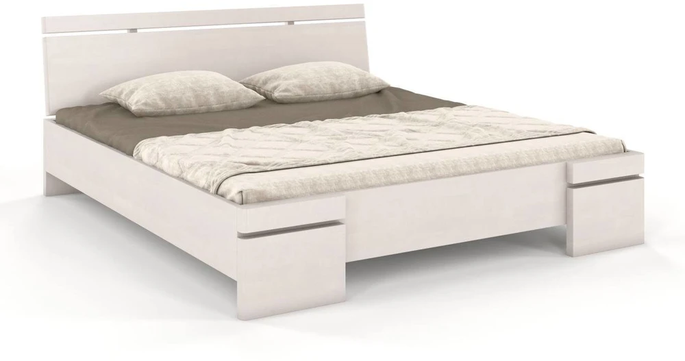 Skandica Medinė lova Sparta Maxi & Long - Bukas - 200x220 - natūrali - 5902273653837