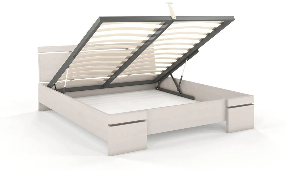 Skandica Medinė lova Sparta Maxi & ST - pušies mediena 120x200 - natūrali - 5902273652694