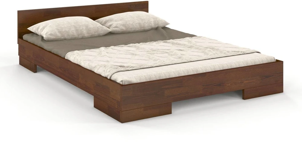 Skandica Medinė lova SPECTRUM LONG - pušies mediena 200x220 - natūrali - 5902273651932