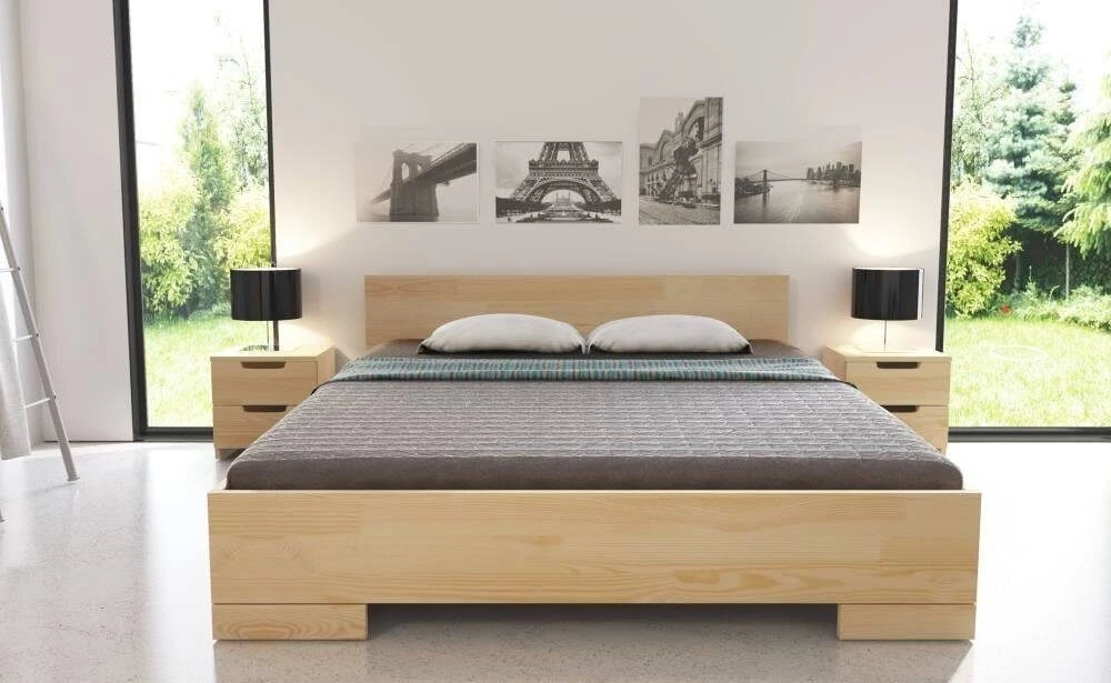 Skandica Medinė lova SPECTRUM Maxi & Long - pušies mediena 90x220 - natūrali - 5902273652052