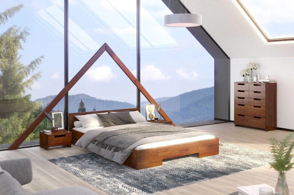 Skandica Medinė lova SPECTRUM - pušies mediena 160x200 - natūrali - 5902273651857