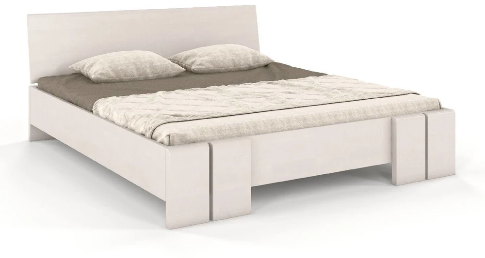 Skandica Medinė lova Vestre Maxi - Bukas 160x200 - natūrali - 5902273653356