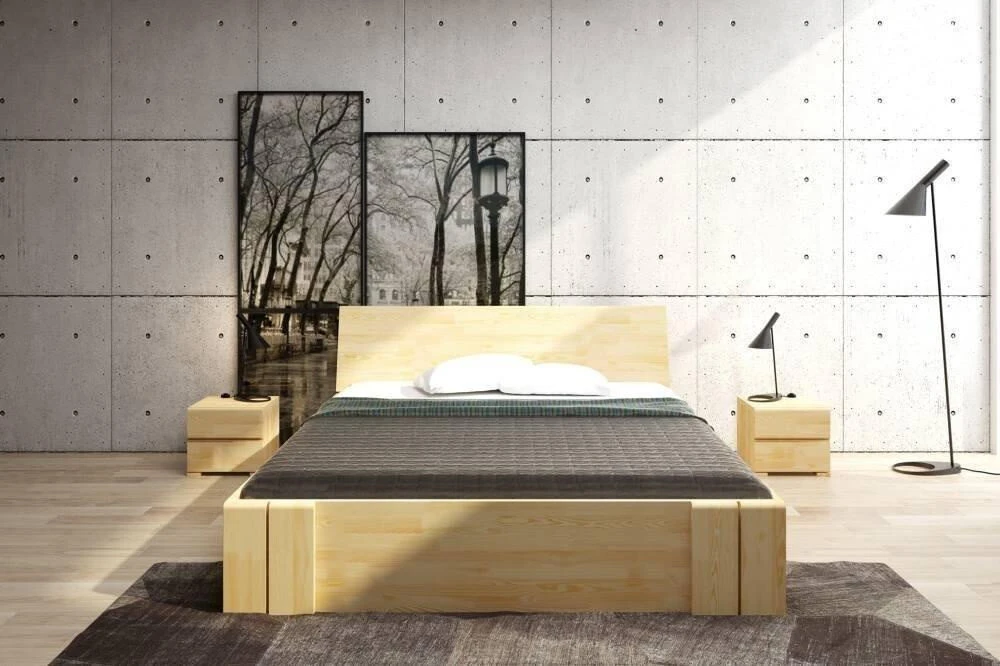 Skandica Medinė lova Vestre Maxi & DR - pušies mediena - 160x200 - natūrali - 5902273652489