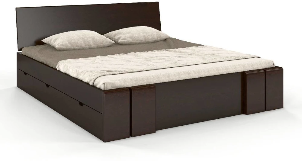 Skandica Medinė lova Vestre Maxi & DR - pušies mediena - 160x200 - natūrali - 5902273652489