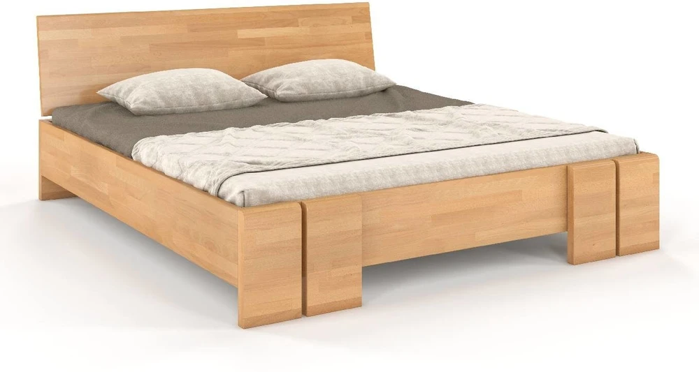 Skandica Medinė lova Vestre Maxi & Long - Bukas - 180x220 - natūrali - 5902273653479