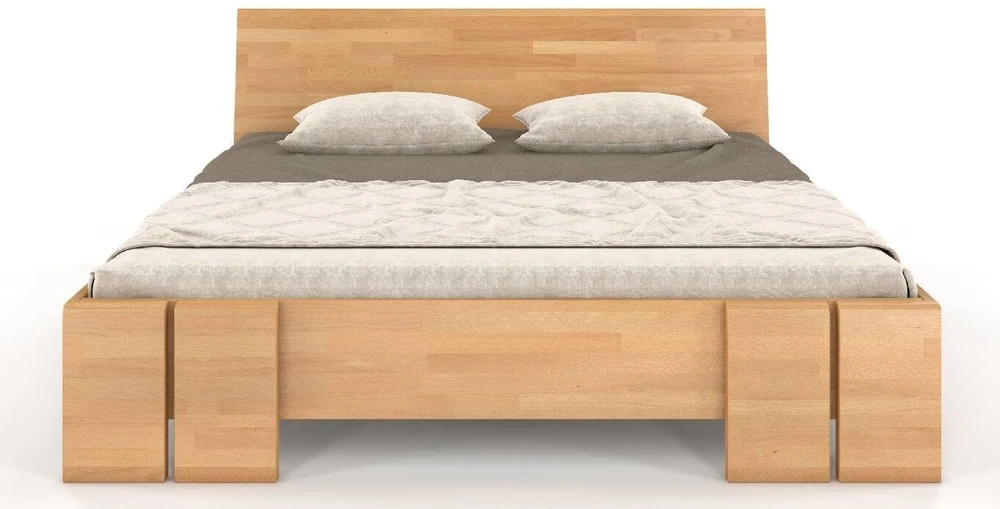 Skandica Medinė lova Vestre Maxi & Long - Bukas - 180x220 - natūrali - 5902273653479