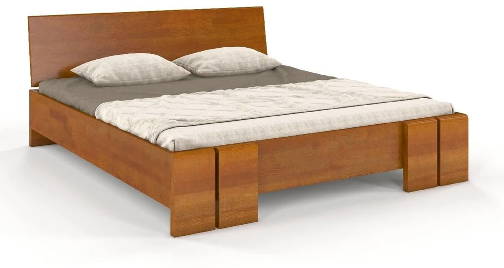Skandica Medinė lova Vestre Maxi & Long - pušies mediena - 140x220 - natūrali - 5902273652410