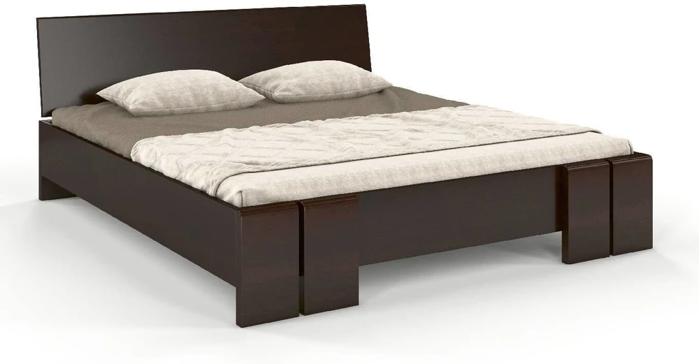 Skandica Medinė lova Vestre Maxi & Long - pušies mediena - 180x220 - natūrali - 5902273652434
