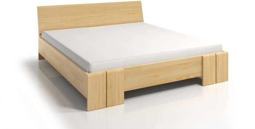 Skandica Medinė lova Vestre Maxi - pušies mediena 200x200 - natūrali - 5902273652335