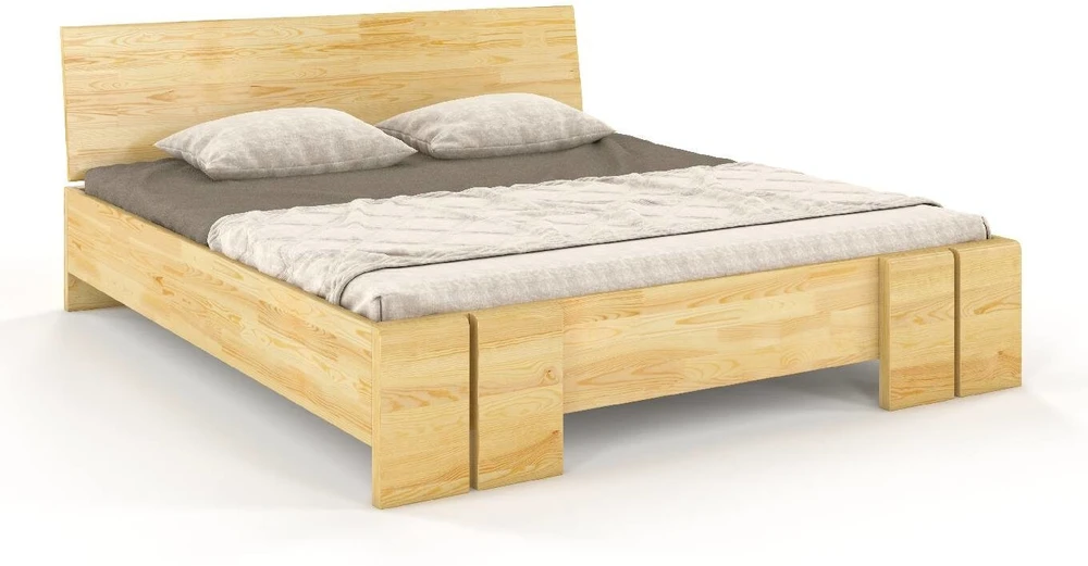 Skandica Medinė lova Vestre Maxi & ST - pušies mediena - 180x200 - natūrali - 5902273652373