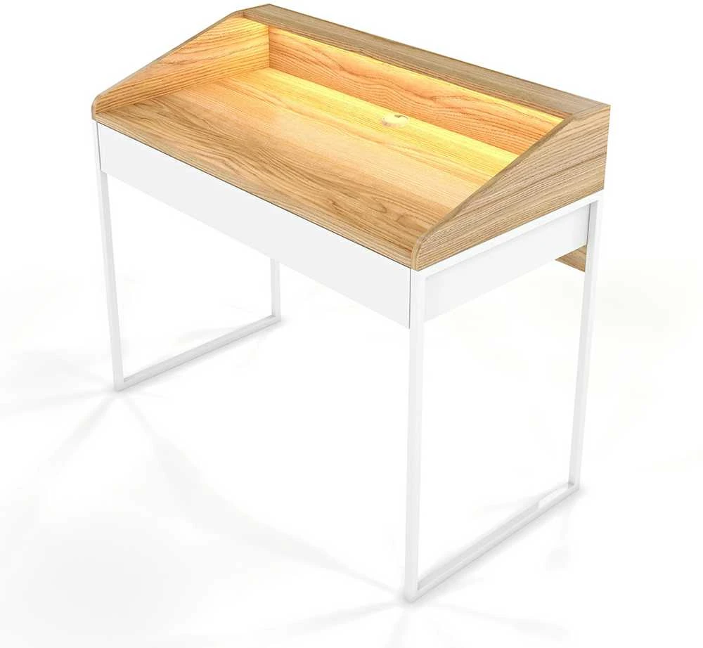 Skandica Rašomasis stalas, FINKA, 110x56 cm, Baltas