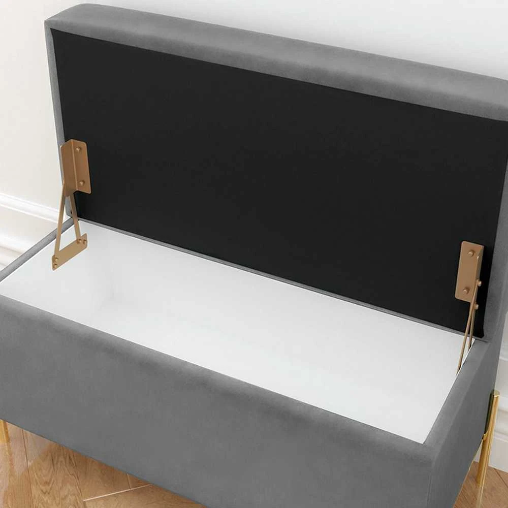 Skandica Suolelis, Dancan BORGO, 37x80x46 cm, Šviesiai pilkas