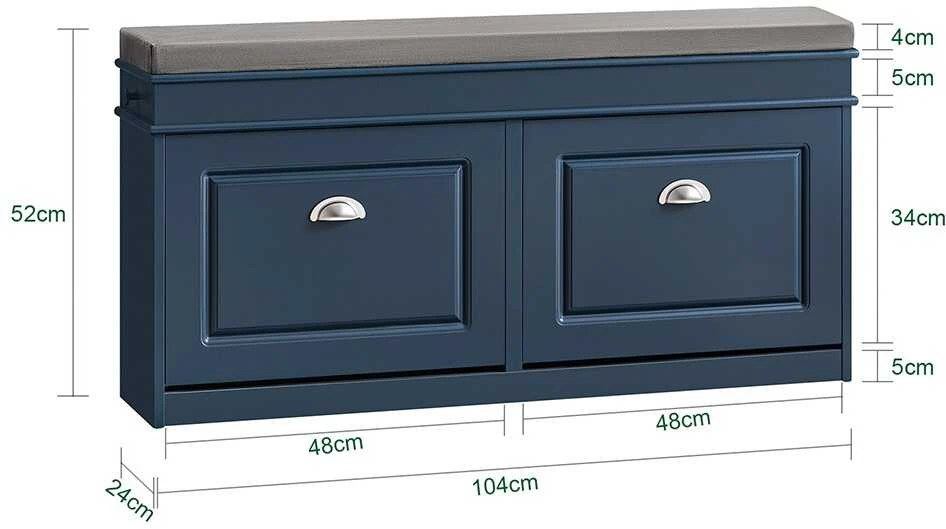 Batai Lentyna, SoBuy FSR64-B, 24x52x104 cm