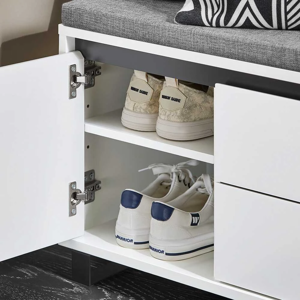 Batai, SoBuy FSR176-W, 110x35x42 cm