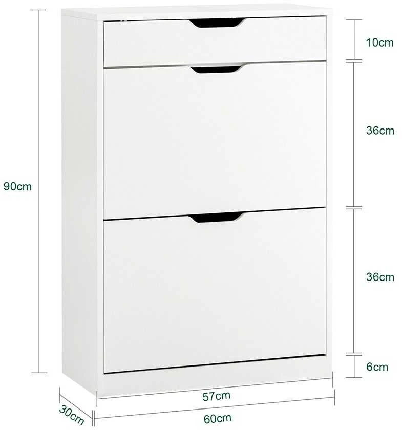 Batai Spinta, SoBuy FSR180-W, 30x90x60 cm