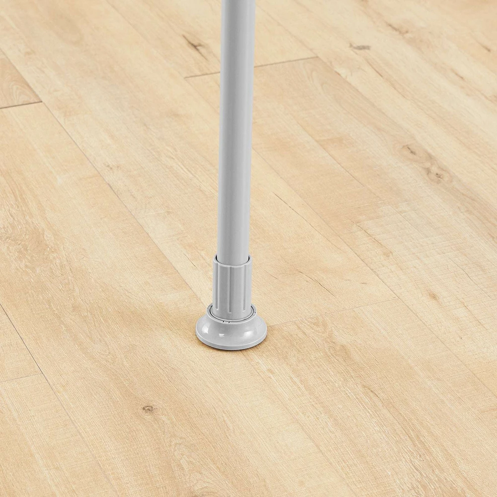 Sobuy Spintos organizatorius, 124x226x200x295 cm, pilka, metalas