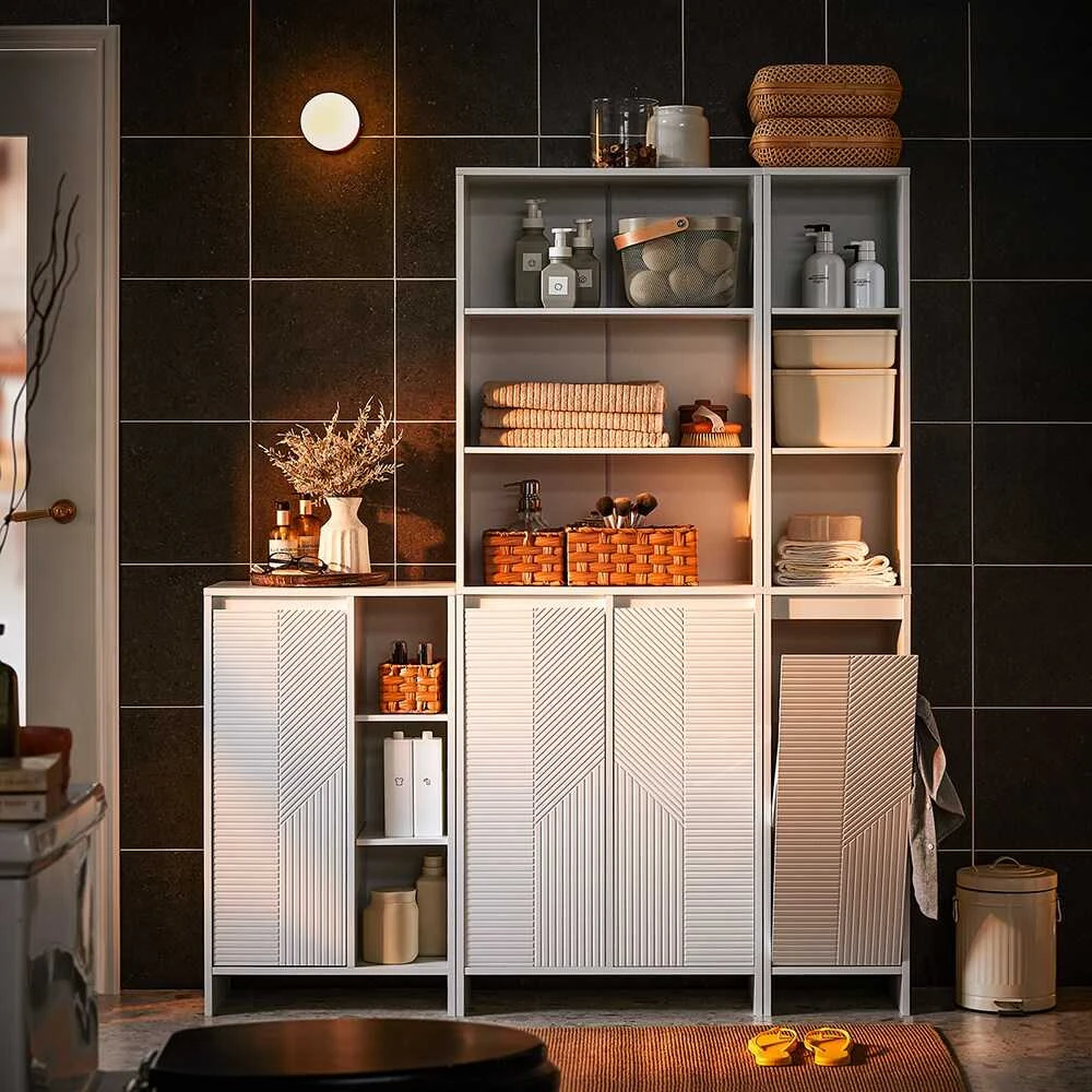 Vonia spinta, SoBuy BZR156-W, 50x30x86 cm
