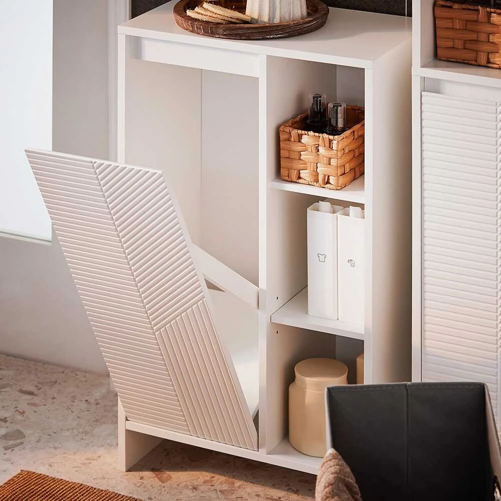Vonia spinta, SoBuy BZR156-W, 50x30x86 cm