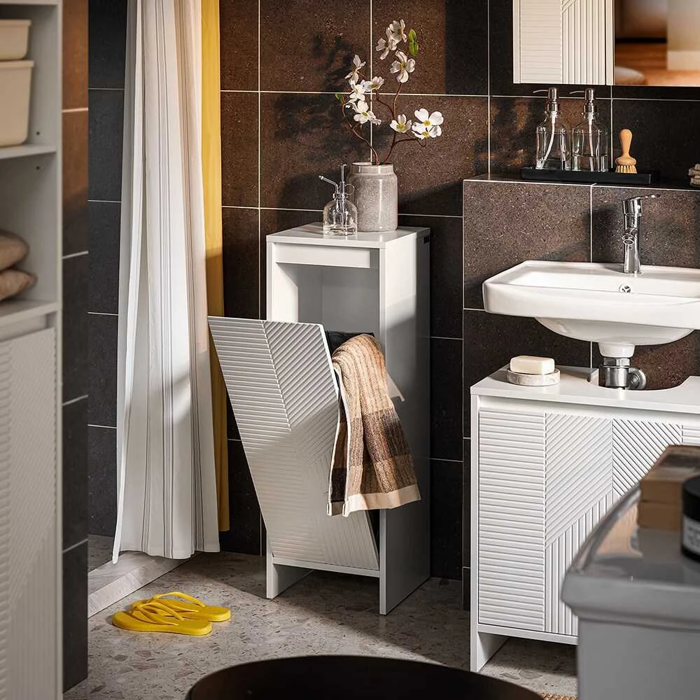 Vonia spintelis, SoBuy BZR154-W, 30x30x87 cm