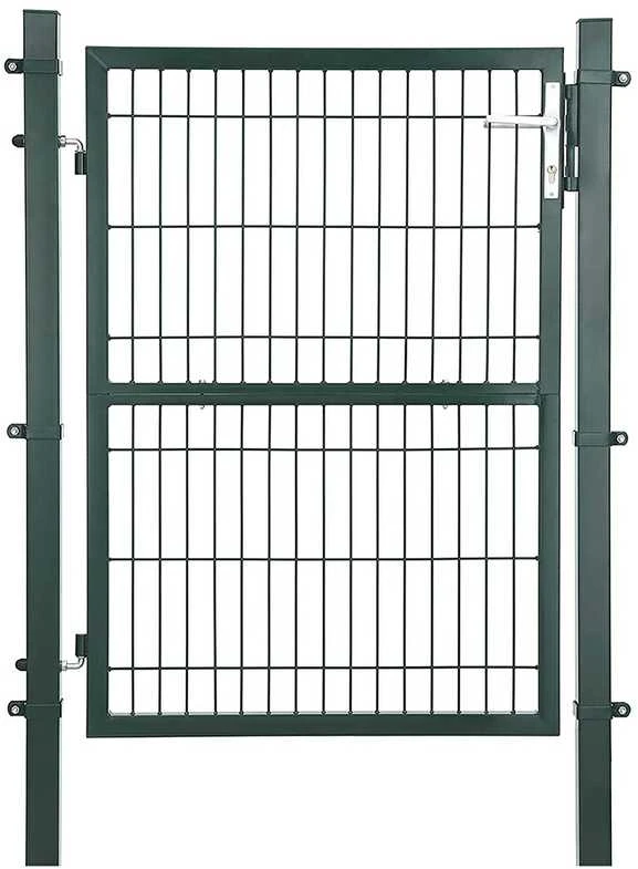 Songmics Sodo vartai 106 x 125 cm (D x V), pagaminti iš cinkuoto plieno