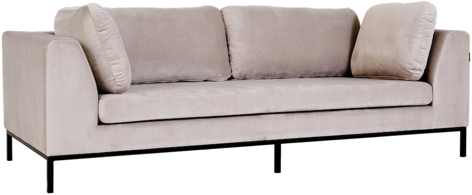 Sofa, AMBIENT, 230x67 cm, pilka