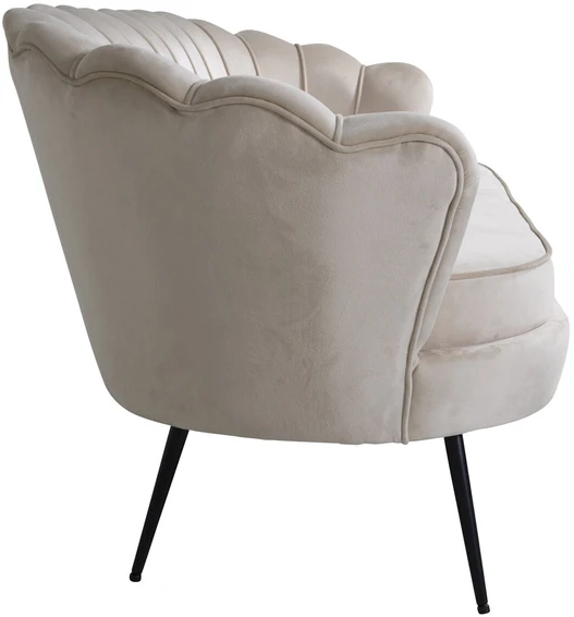 Sofa, Calais 3 vietų, 180x78 cm, kreminė