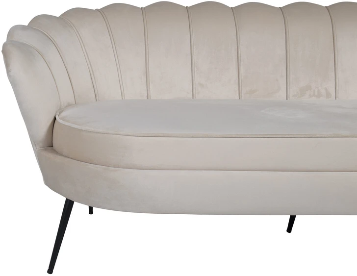 Sofa, Calais 3 vietų, 180x78 cm, kreminė