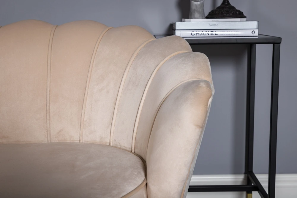 Sofa, Calais 3 vietų, 180x78 cm, kreminė