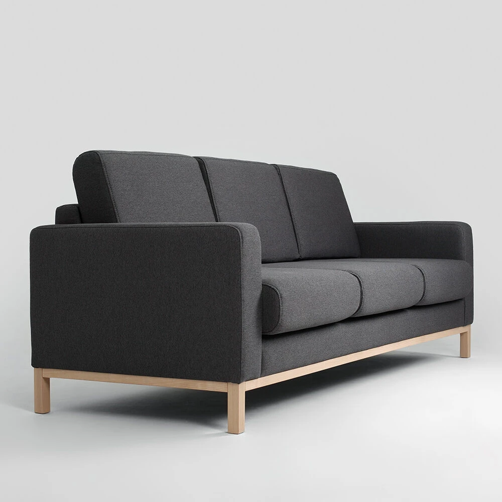 Sofa Customform Fotelis, Willy, 97x110 cm, Riešutinis