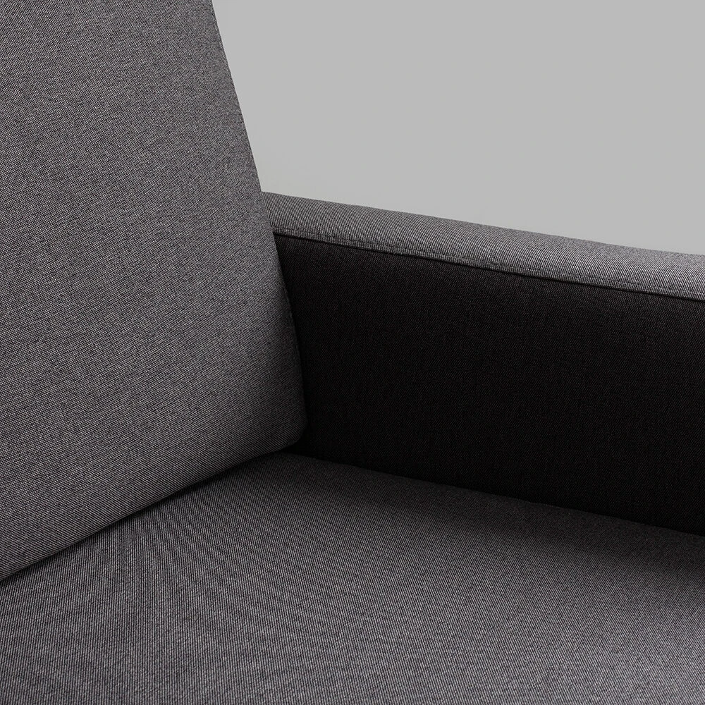 Sofa Customform Fotelis, Willy, 97x110 cm, Riešutinis