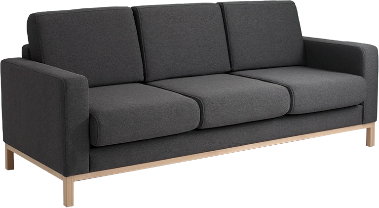 Sofa Customform Fotelis, Willy, 97x110 cm, Riešutinis