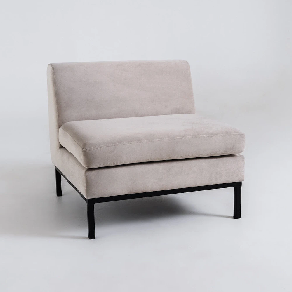 Sofa Customform Modulis, AMBIENT, 70x70 cm, Juodas