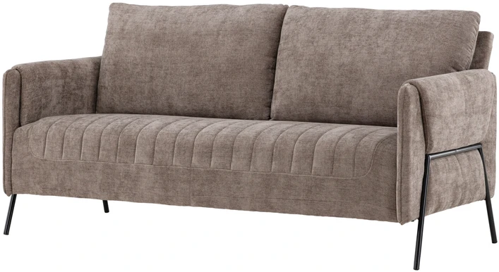 Sofa, Indigo 2 vietų, 77x165x85 cm, ruda spalva