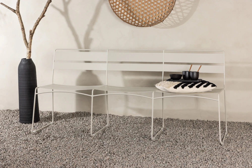 Sofa, Lina, 180x55 cm, kreminė