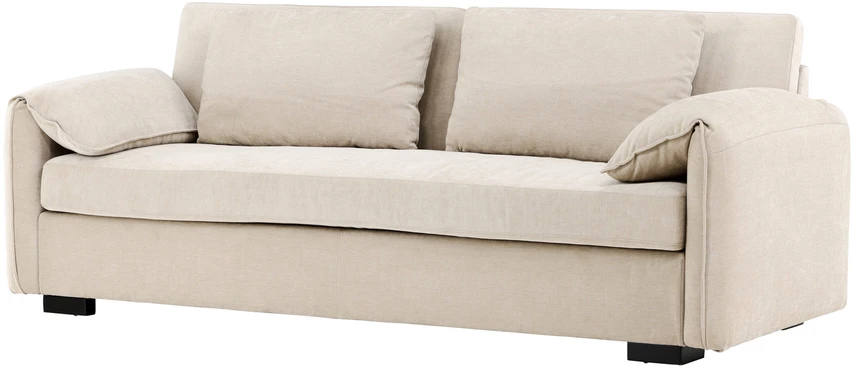 Sofa, Malva 3-vietės, 230x88 cm, kreminė