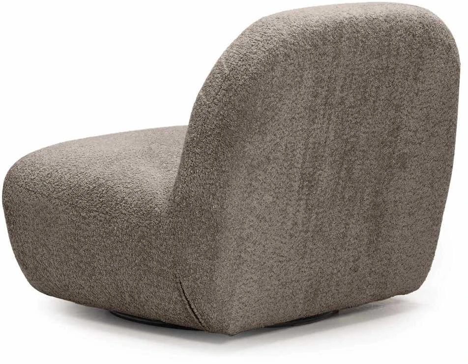 Fotelis Novanook Lounge kėdė, BOCHIC, 82x83x73 cm, Šviesiai pilka