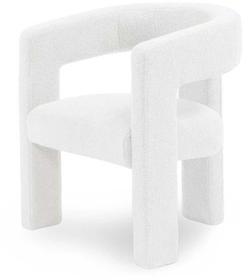 Novanook Lounge kėdė, LAUREN, 66x57x76 cm, Kremas