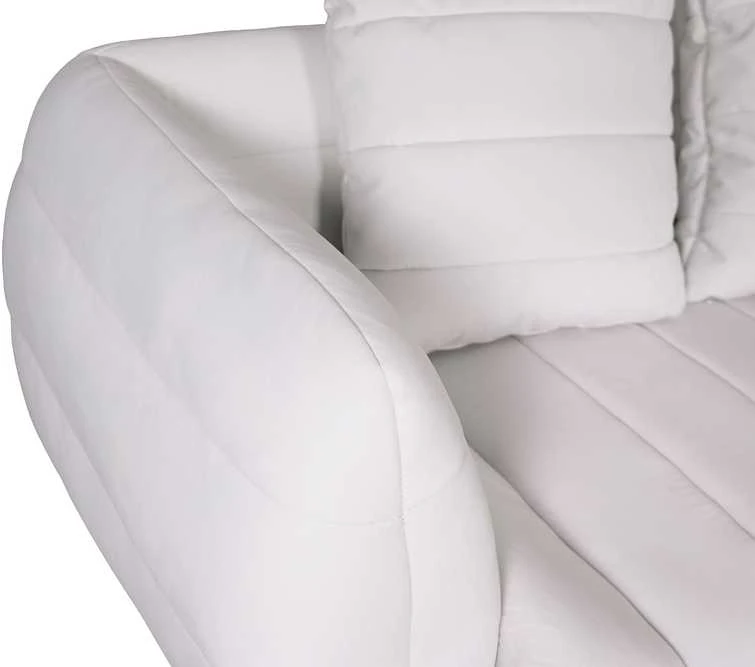 Dvivietė sofa, Nua, balta