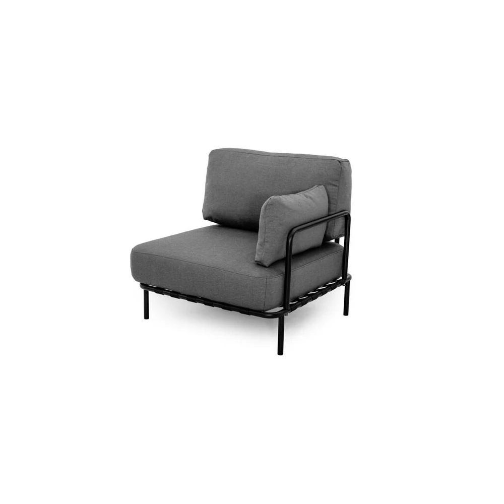 Sofa Sitsit Galinių Elementas, Salve, 78x78x78 cm, Tamsiai Pilka