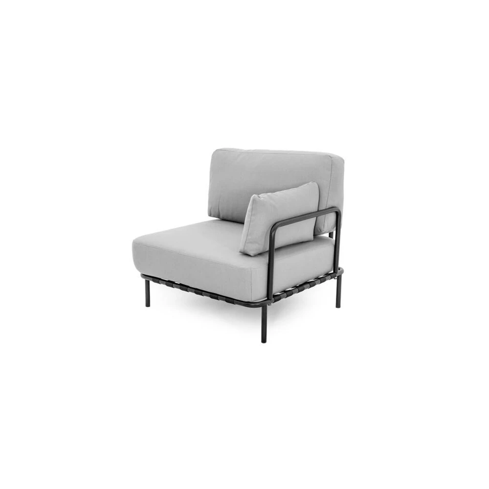 Sofa Sitsit Galinių Modulis, Salve, 78x78x78 cm, Pilka