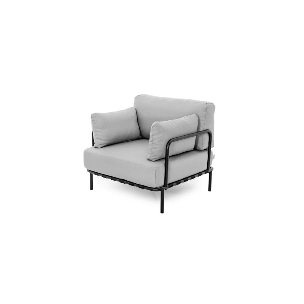 Sofa Sitsit Kėdė, Salve, 78x78x78 cm, Pilka
