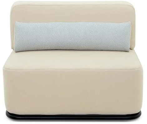 Sofa Sitsit Vieno Modulio Baldai, Šiaudai, 0.8x1.02x0.78 m, Bežinė Spalva