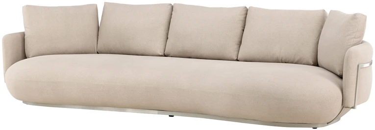 Sofa, Stellar, 113x275x58 cm, kreminė