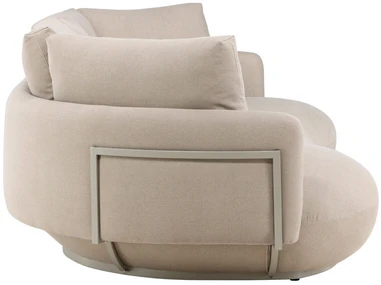 Sofa, Stellar, 113x275x58 cm, kreminė