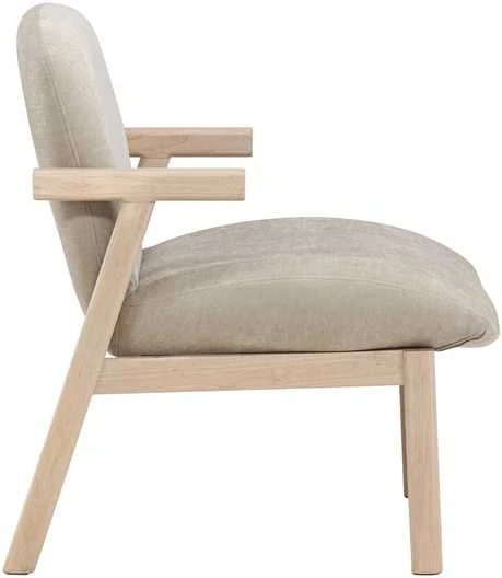 Venture Design Fotelis Rile 74x77x67 cm Smėlio spalvos