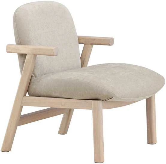 Venture Design Fotelis Rile 74x77x67 cm Smėlio spalvos