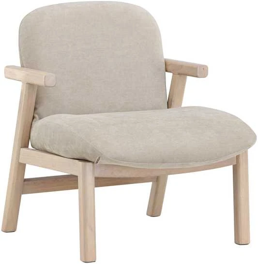 Venture Design Fotelis Rile 74x77x67 cm Smėlio spalvos